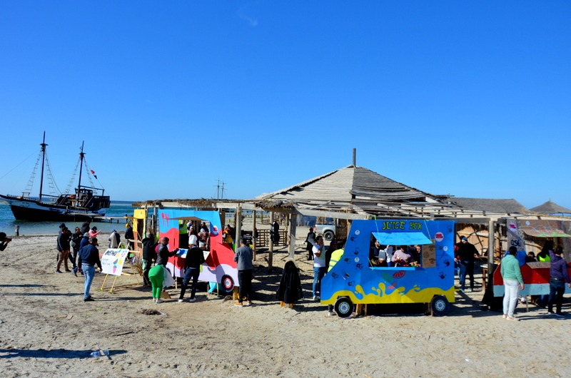 organisation d'un team building en bateau a la plage de djerba